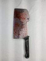 19.25" Foam Cosplay Halloween Bloody Meat Cleaver - Image 6