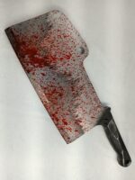 19.25" Foam Cosplay Halloween Bloody Meat Cleaver - Image 3