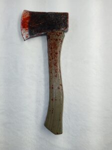 13 1/4" Foam Bloody Axe - Image 2