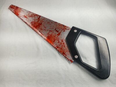 34.5" Foam Cosplay Bloody Hand Saw - Image 7