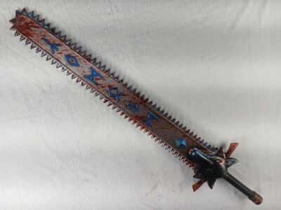 43" Foam Cosplay Frost Blue Wolf Fang Replica Sword - Image 6