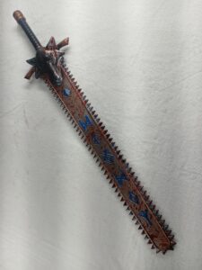 43" Foam Cosplay Frost Blue Wolf Fang Replica Sword - Image 5