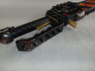 39.5” Striped Serrated Foam Sword - Image 3