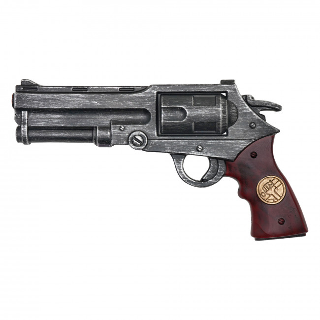 gh164 12" Foam Cosplay Prop Replica HellBoy Replica Good Samaritan Revolver - Image 1
